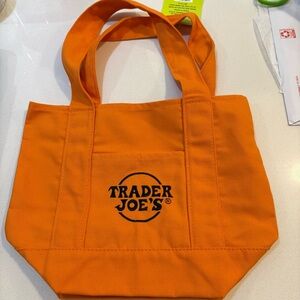 Trader Joe's Orange Tote Bag